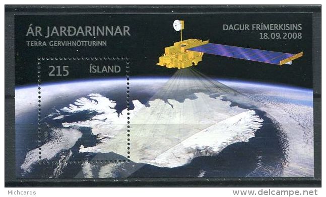 153 ISLANDE 2008 - Islande Prise D Un Satelitte (Yvert BF 46) Neuf ** (MNH) Sans Trace De Charniere - Unused Stamps