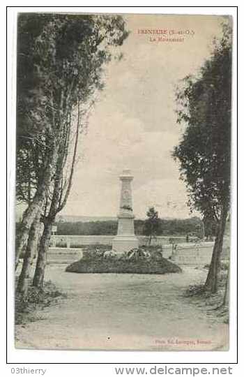CPA 78 FRENEUSE LE MONUMENT - Freneuse