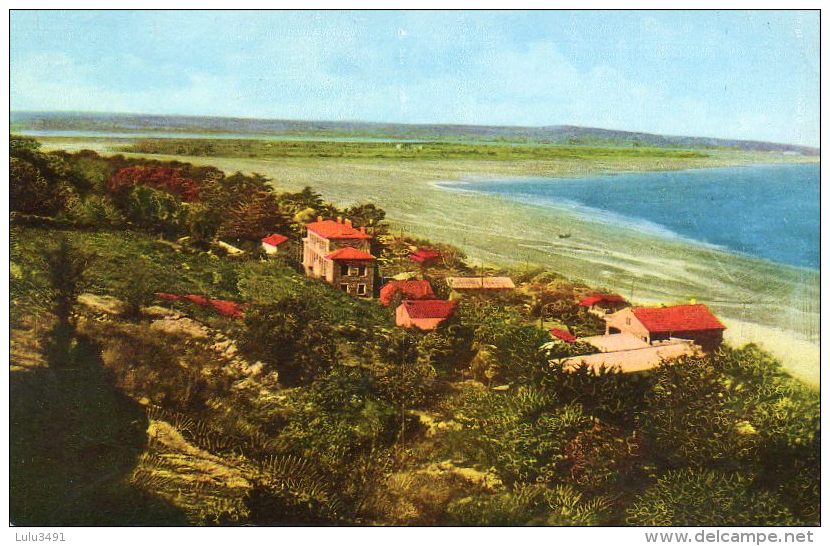 CPSM - La FRANQUI-PLAGE (11) - Vue Aérienne Prise De La Falaise En 1955 - Autres & Non Classés