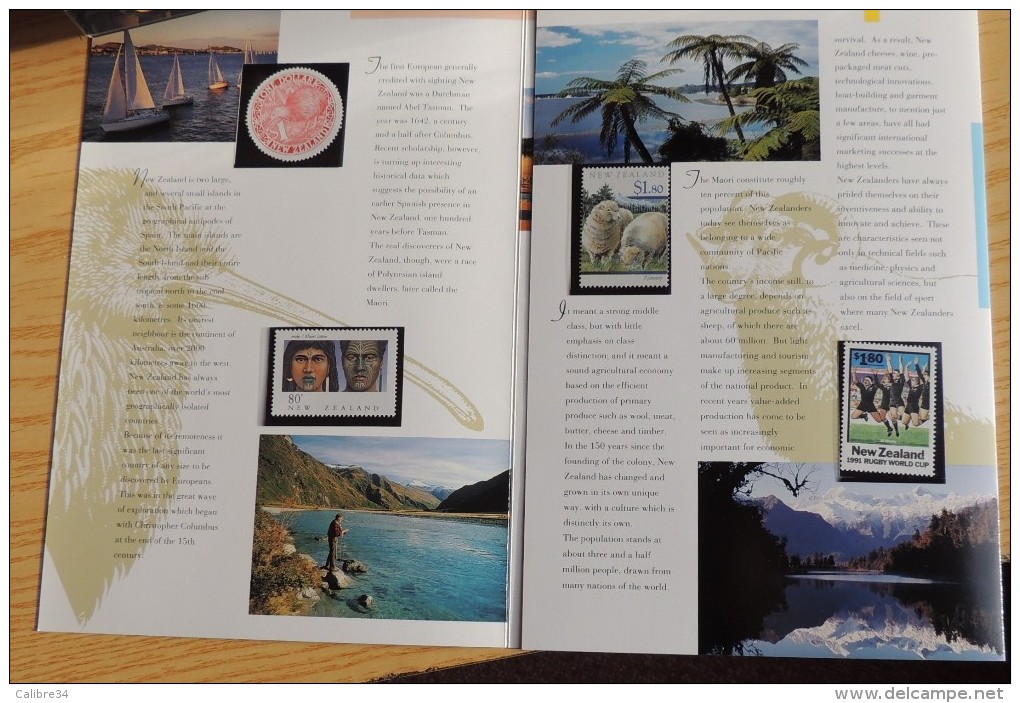 NEW ZEALAND Land Of The Long White Cloud  Commemorative Stamp Pack - Presentation Packs