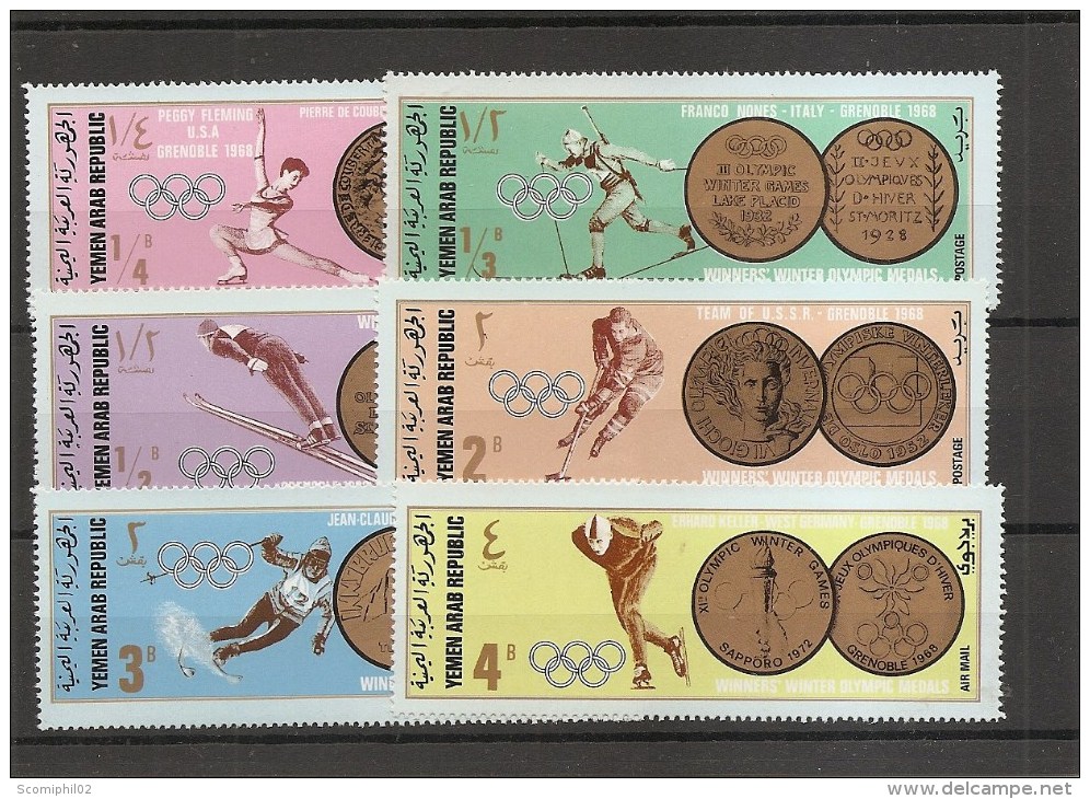 JO -Médailles De Vainqueurs ( 761/766 XXX -MNH- Du Y-émen République) - Other & Unclassified