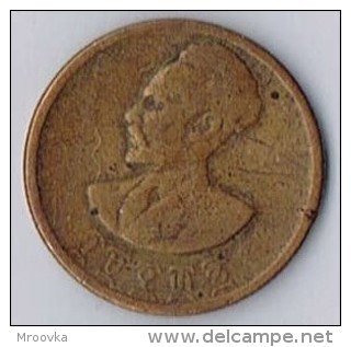 Ethiopia 10 Cents 1944 (year 1936) - Haile Selassie & Lion Of Judah - Autres – Afrique