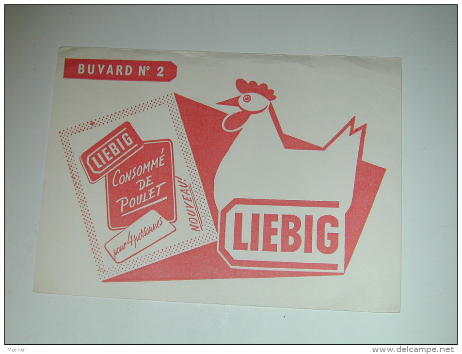 BUVARD Publicité  LIEBIG Poulet  Potage Consommé - Suppen & Sossen