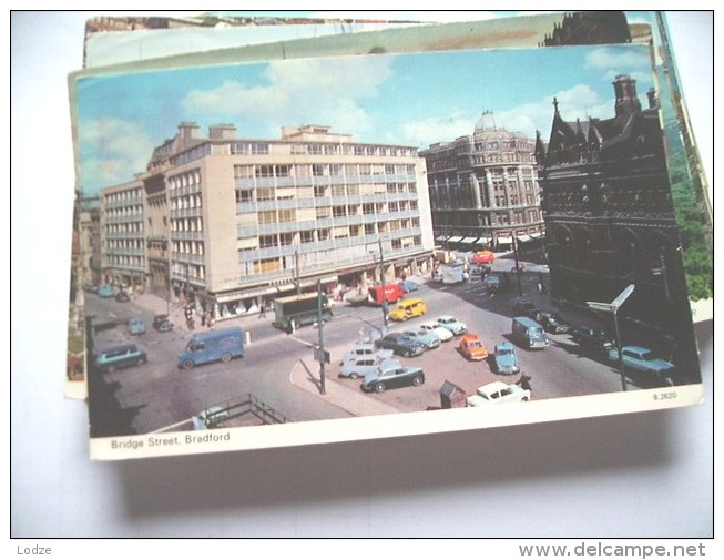 Engeland England Yorkshire Bradford Bridge Street Old Cars - Bradford