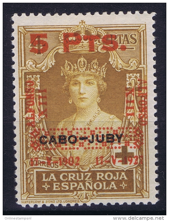 Spain: Mi 359  Ed 400  MH/* 1927  Pro Cruz Roja   "Cabo - Ongebruikt