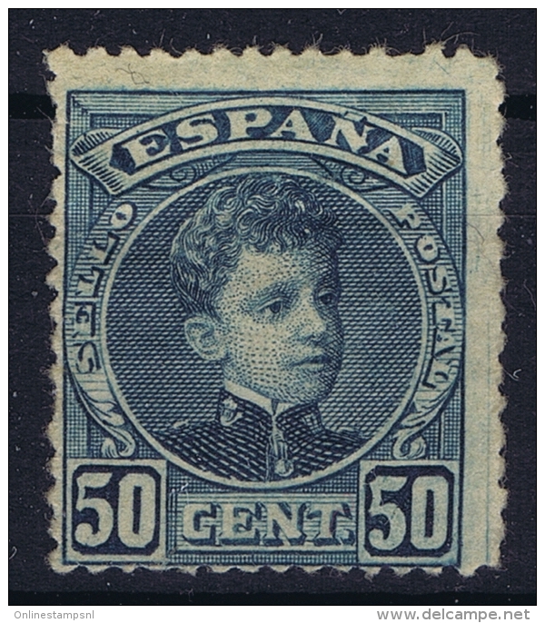 Spain: Mi 214   Ed 252   MH/* 1901 - Unused Stamps
