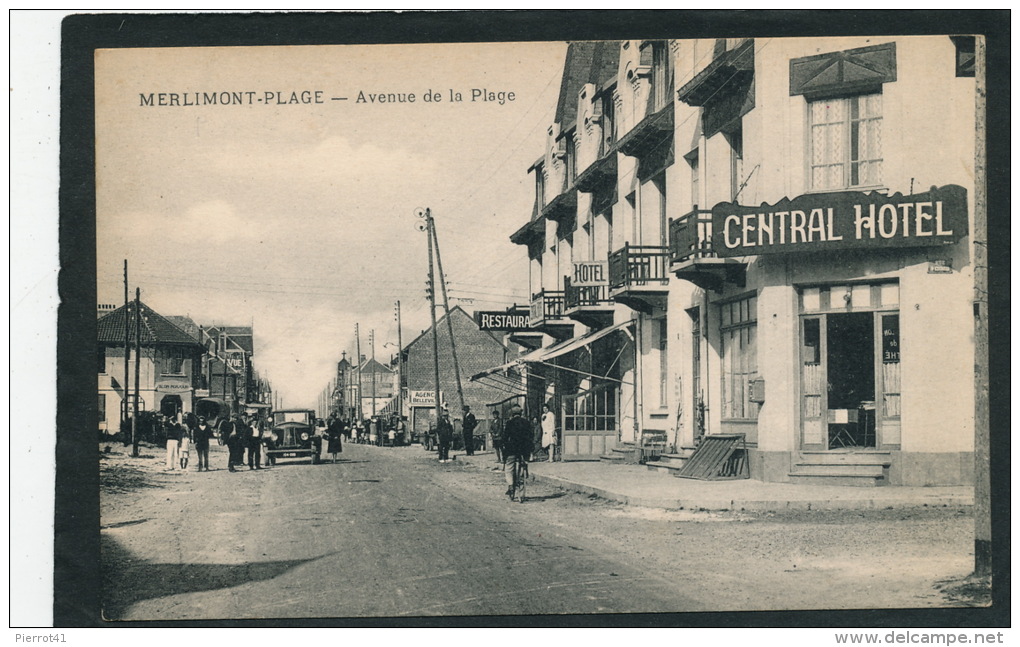 MERLIMONT PLAGE - Avenue De La Plage - Autres & Non Classés