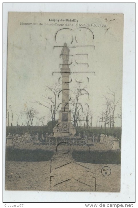 Loigny-la-Bataille (28) : Le Monument Du Sacré-Coeur Dans Le Bois Des Zouaves En 1905 PF. - Loigny