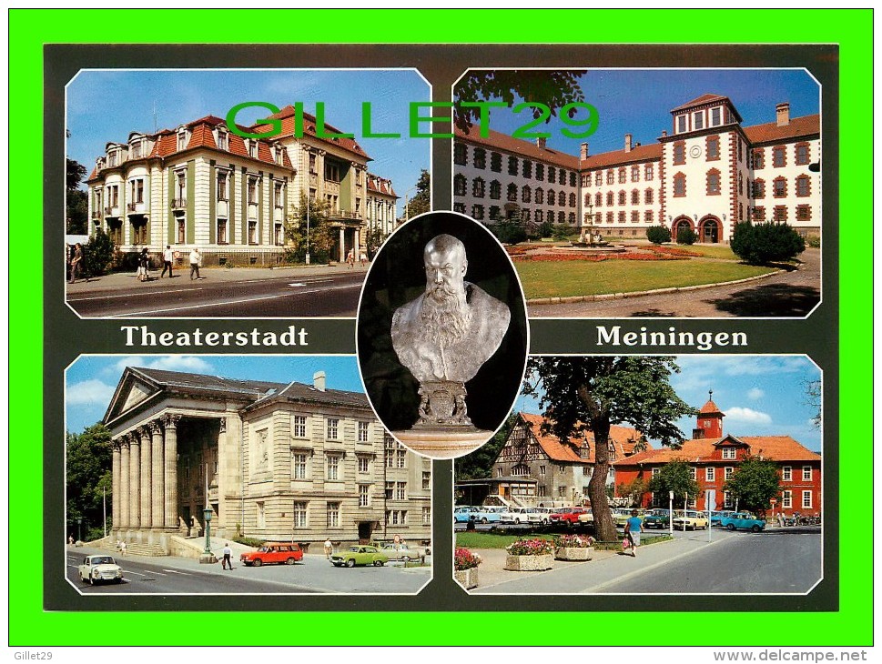 MEININGEN, ALLEMAGNE - THEATERSTADT - 5 MULTIVIEWS - BURGERHAUS IN DER BERNHARDSTRABE - - Meiningen