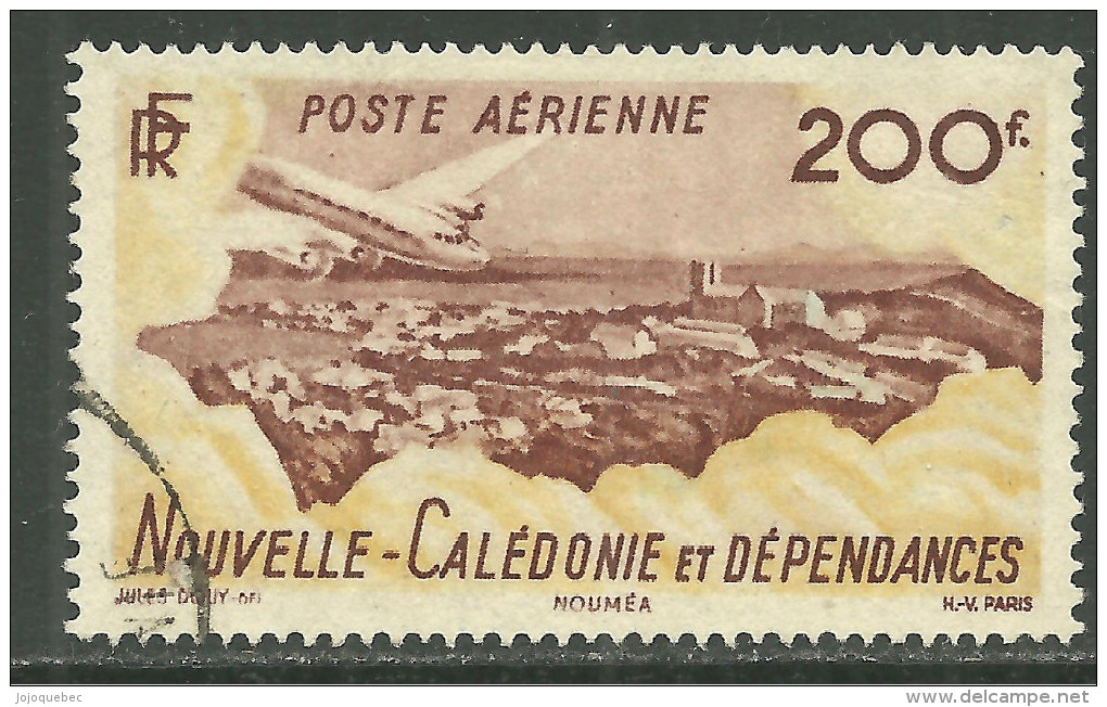 Nouvelle-Calédonie Oblitérér Aériens, No: 63, Y Et T, NOUMEA, USED - Gebruikt