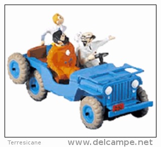 X TINTIN CARS DESTINATION MOON	La Jeep – - Tintin