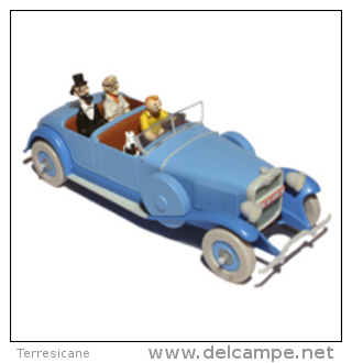 X TINTIN CARS CIGARS	LINCOLN TORPEDO GRAND SPORT SAOUTCHIK - Tintin