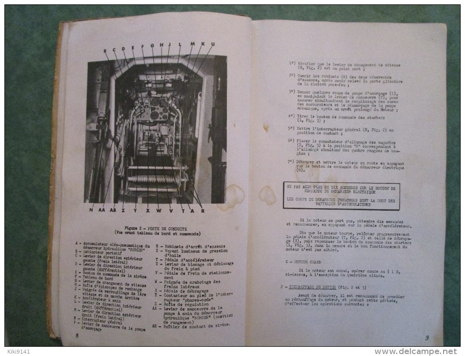 GUIDE D´ENTRETIEN DU VTT Mle 56   122 Pages  -  22 Illustrations + VIII Annexes - Véhicules