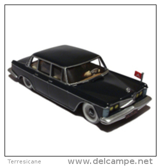 X TINTIN CARS PICAROS	MERCEDES 600 E ZIL 114 - Tintin