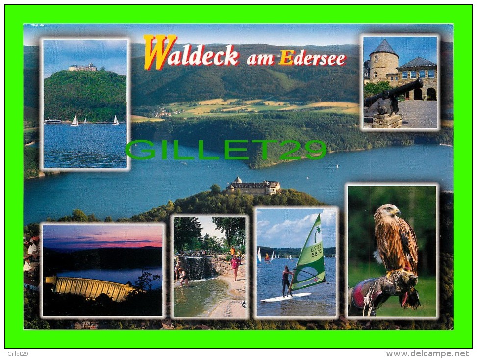 EDERSEE , ALLEMAGNE - WALDECK AM EDERSEE - 7 MULTIVIEWS - TRAVEL IN 2007 - - Edersee (Waldeck)