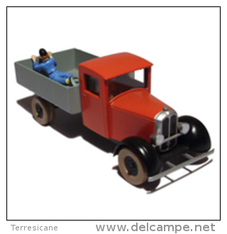 TINTIN CARS BLUE LOTUS	Le Camion Rouge - (Blue Lotus) - Tintin