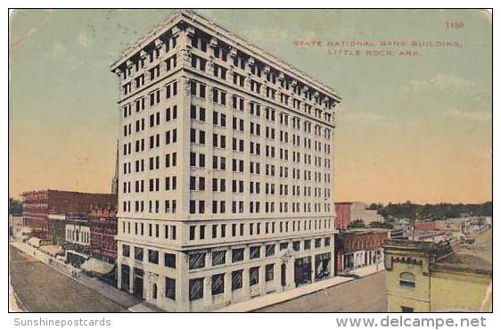 Arkansas Little Rock State National Bank Building 1912 - Little Rock