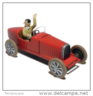 TINTIN CARS AMERICA	BUGATTI TYPE 35 1924 - Tintin