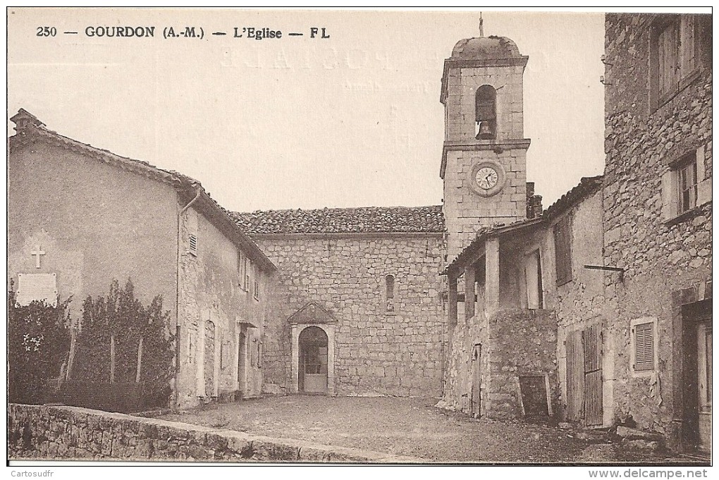 06 GOURDON FL 250 L'EGLISE SUPERBE - Gourdon