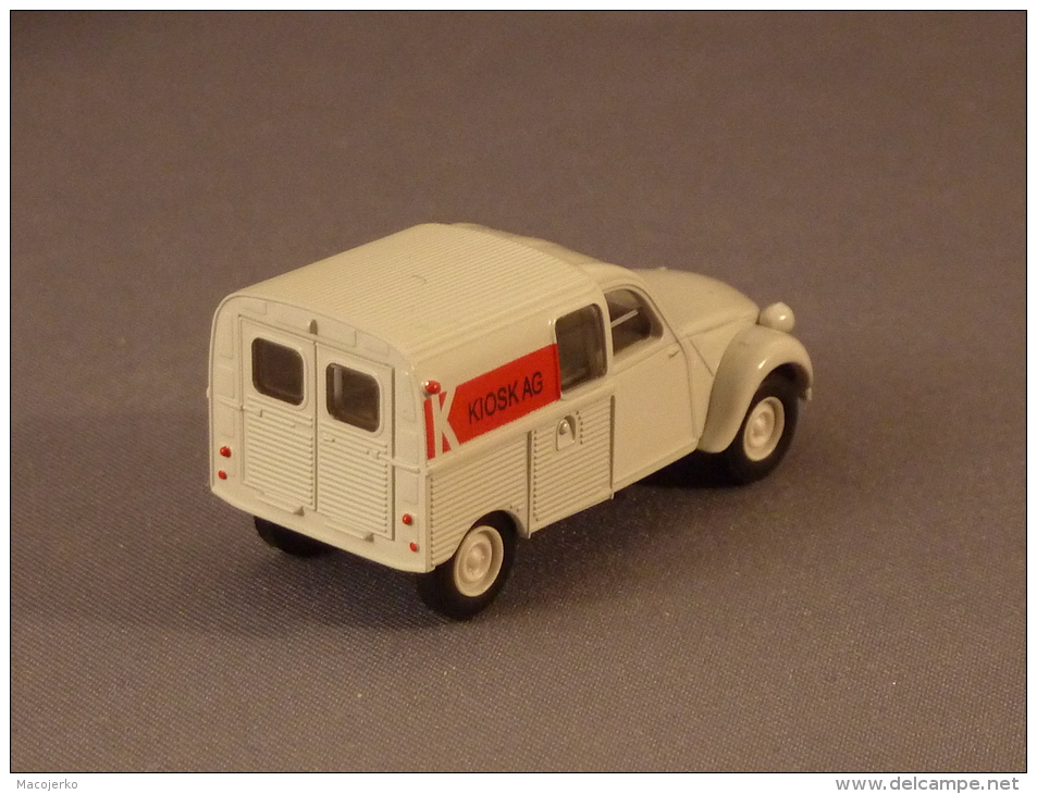 Brekina 91415, Citroën 2CV Fourgonette Kiosk, 1976, 1:87 - Echelle 1:87