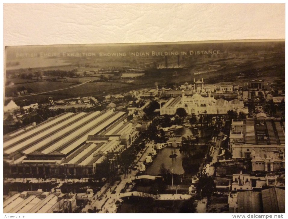 British Empire Exhibition Showing Indian Building In Distance - Middlesex