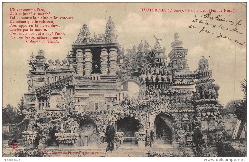 26 - Hauterives - LOT DE 8 Cpa - Palais Ideal - Toutes Les Cartes Sont Scannées - Hauterives