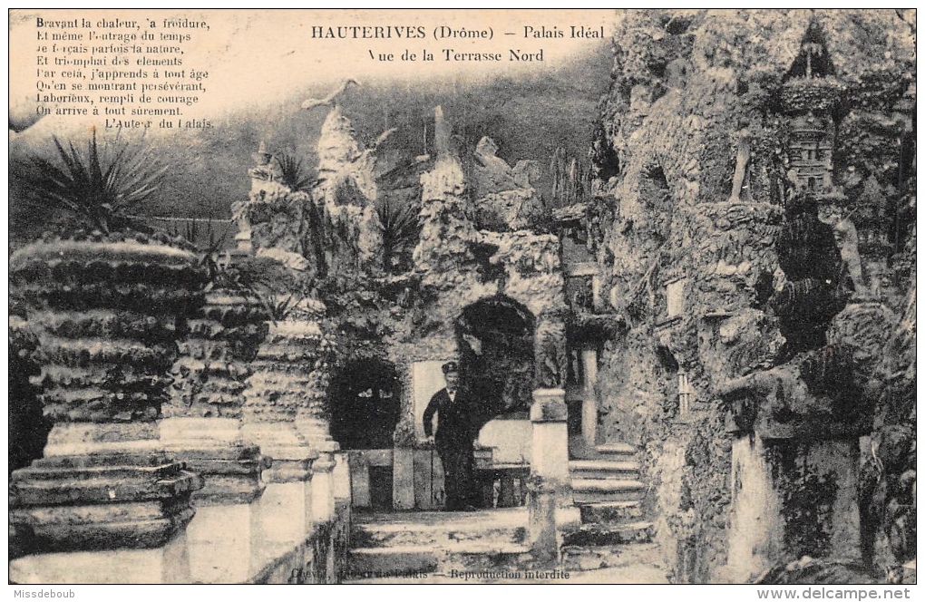 26 - Hauterives - LOT DE 8 Cpa - Palais Ideal - Toutes Les Cartes Sont Scannées - Hauterives