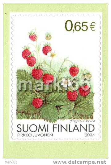 Finland - 2004 - Flora, Berries, Fragaria - Mint Stamp - Neufs