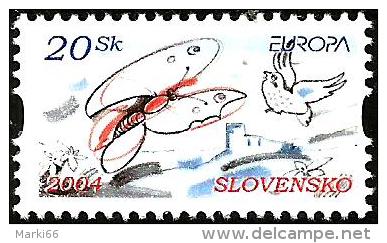 Slovakia - 2004 - Europa CEPT - Vacations - Mint Stamp - Nuevos