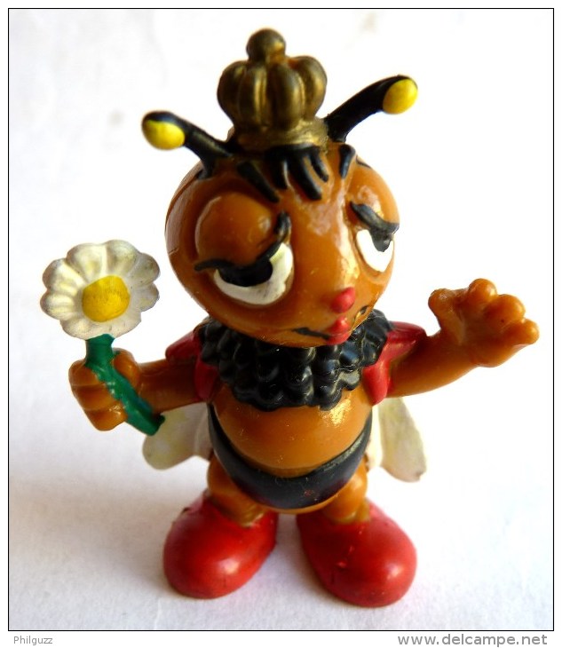 FIGURINE ABEILLE - BULLY 1975 03 ROI - Pas MAYA (2) Paupières Non Peintes - Autres & Non Classés