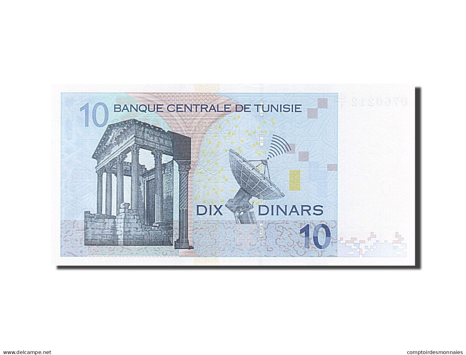 Billet, Tunisie, 10 Dinars, 2005, 2005-11-07, NEUF - Tunisie