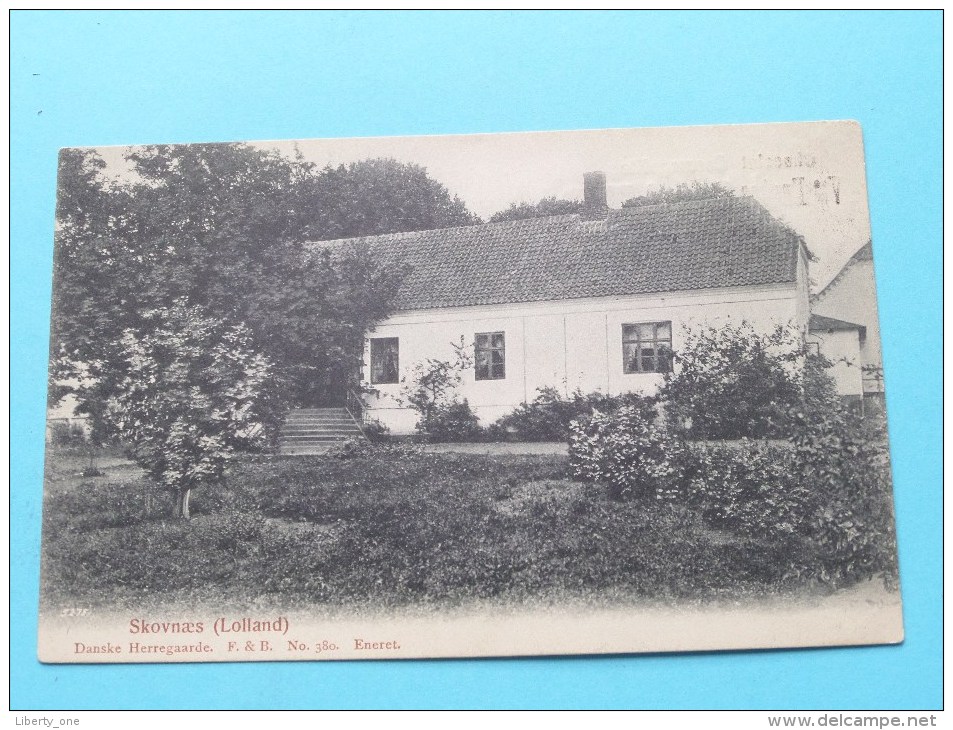 Skovnaes ( Lolland ) ( N° 380 ) Reclame Chocolat Gevers Anvers ) Anno 19?? ( Zie Foto Voor Details ) - Danemark