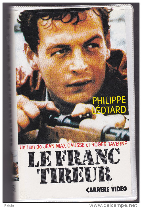 Le Franc Tireur Philippe Léotard  Carrere Video  VHS Secam  BE - Action, Adventure