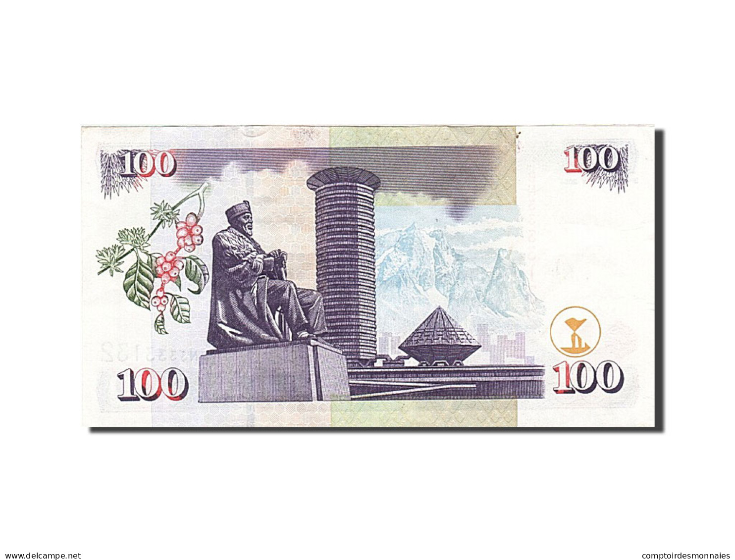 Billet, Kenya, 100 Shillings, 2004, 2004-02-02, TTB+ - Kenya