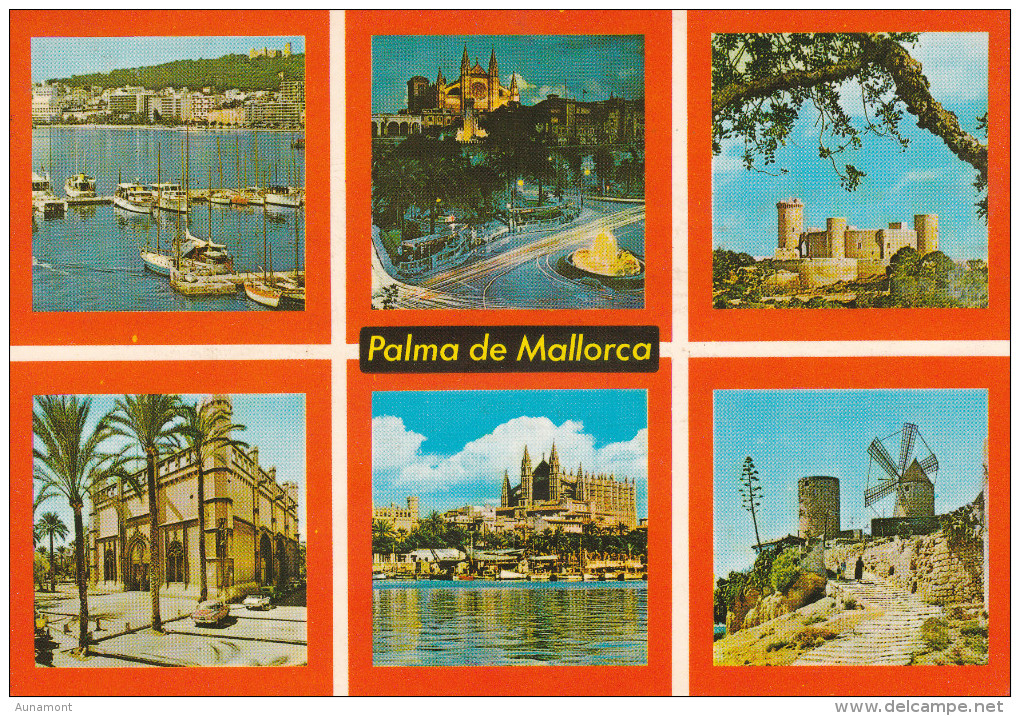 España--Mallorca--1992--Palma De Mallorca--Detalle De La Ciudad----a, Lille, Francia - Moulins à Vent