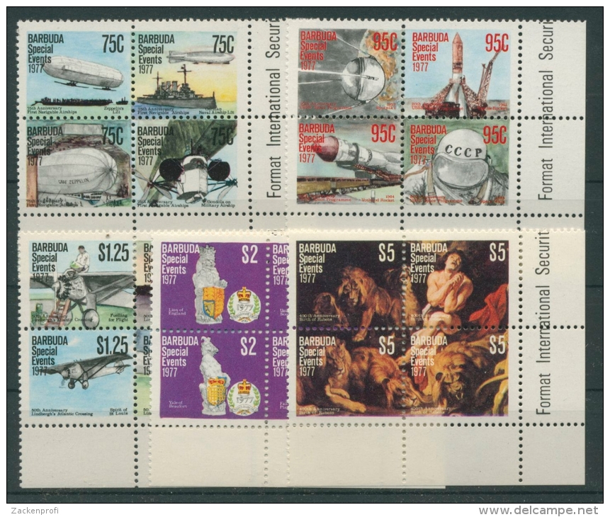 Barbuda 1977 Jahresereignisse 352/71 ZD Postfrisch (R21829) - Barbuda (...-1981)