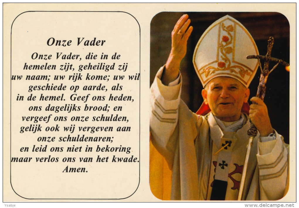 Paus H. Johannes Paulus II - Het Onze Vader - Papes