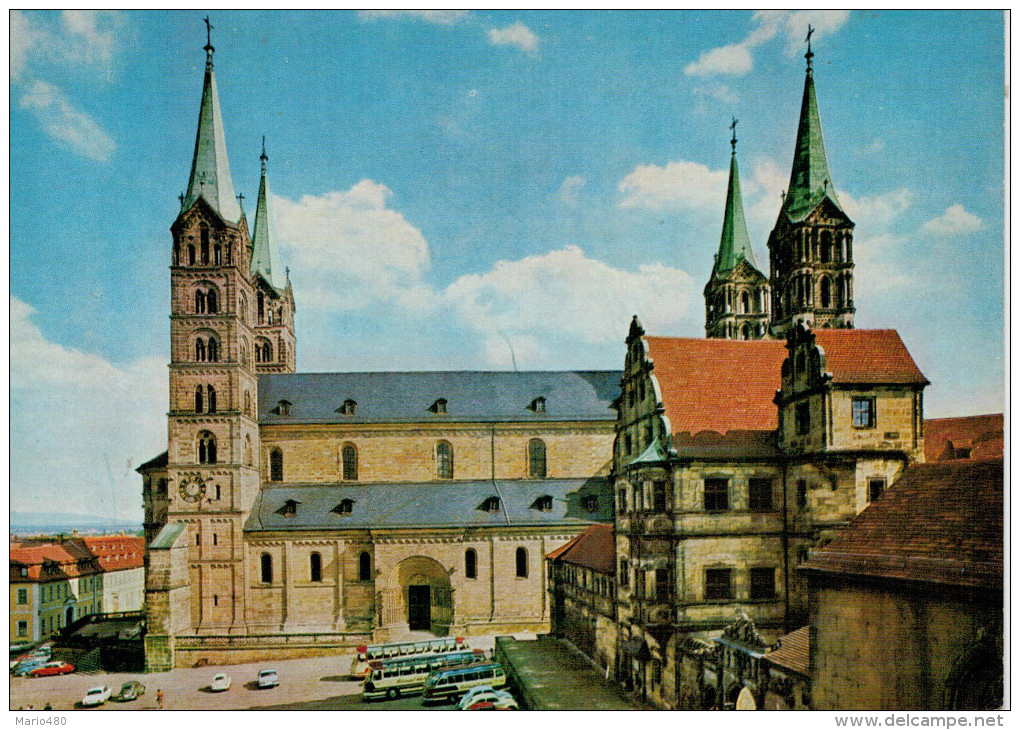 BAMBERG   DOM  MIT  ALTER  HOFHALTUNG    (NUOVA) - Bamberg