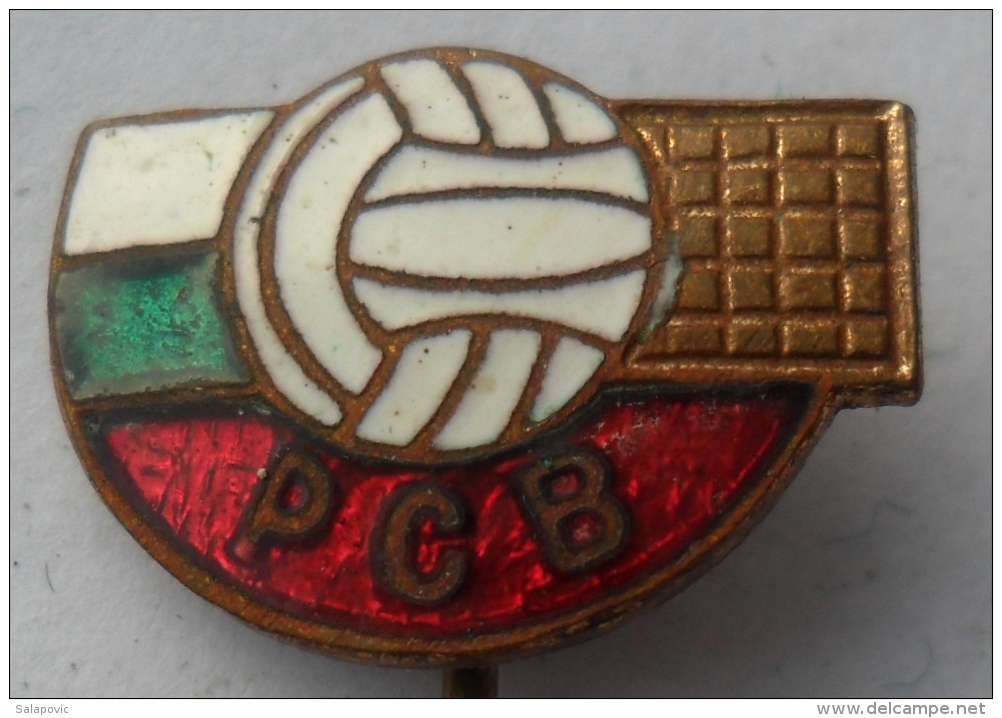 P C B, BULGARYA? PIN BADGE P1 - Volleyball