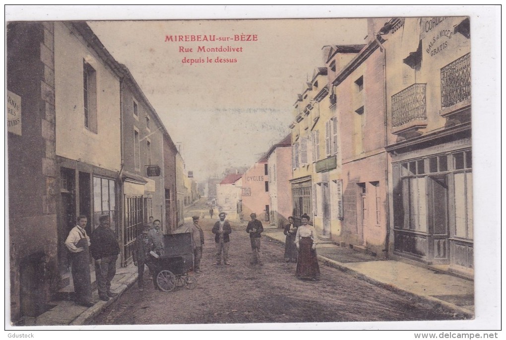 Mirebeau-s-Bèze - Rue Montdolivet Depuis Le Dessus - Mirebeau