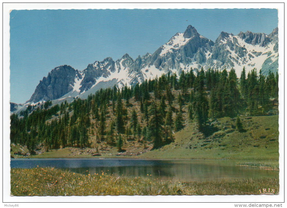 CEILLAC--1966--Le Lac Miroir Et Le Massif De La Fontsancte,cpsm 15 X 10 Dentelée  N°2599  éd CAP-cachet Guillestre-05 - Autres & Non Classés