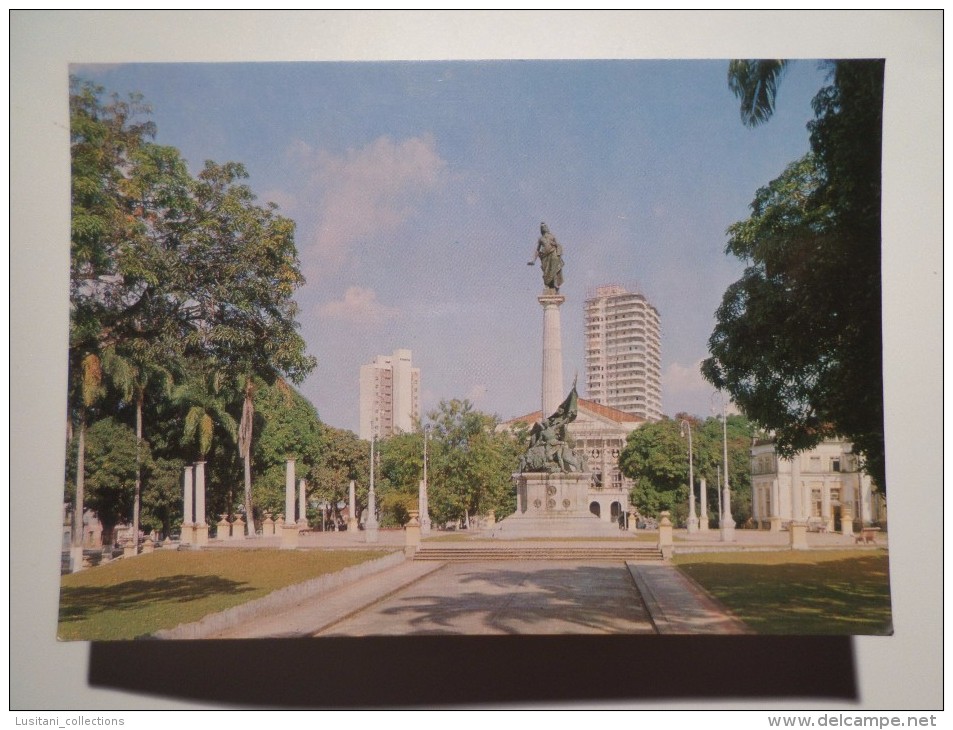 AIRLINE ISSUE VARIG BELÉM PARÁ BRASIL BRAZIL PARTIAL VIEW 1970 YEARS POSTCARD - Belém