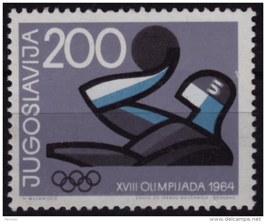 Water Polo / 1964 Summer Olympics - Tokyo Japan - MNH - Water-Polo