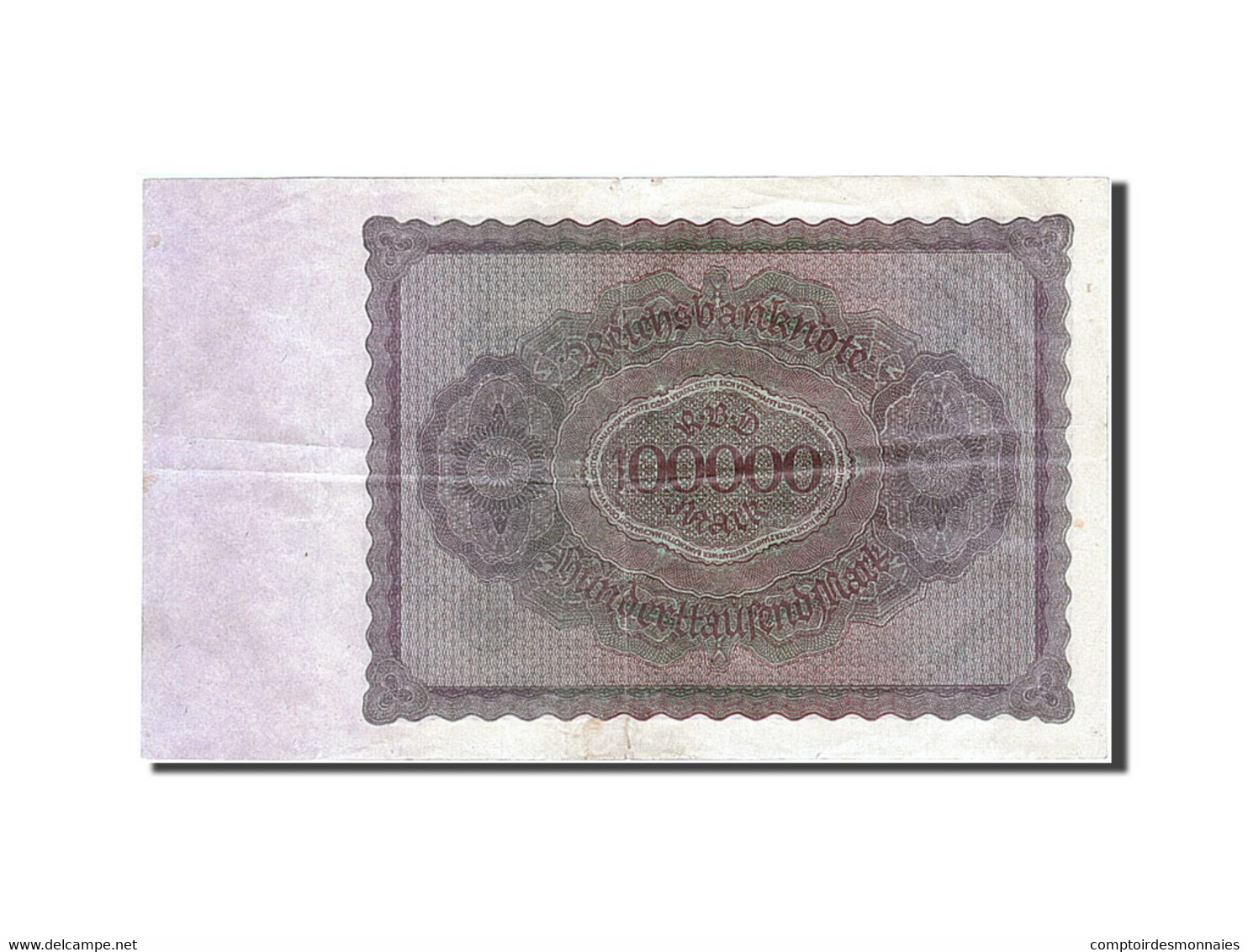 Billet, Allemagne, 100,000 Mark, 1923, 1923-02-01, TTB+ - 100000 Mark