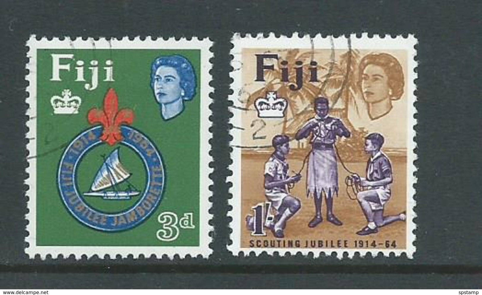 Fiji 1964 Boy Scout Set 2 FU - Fiji (...-1970)