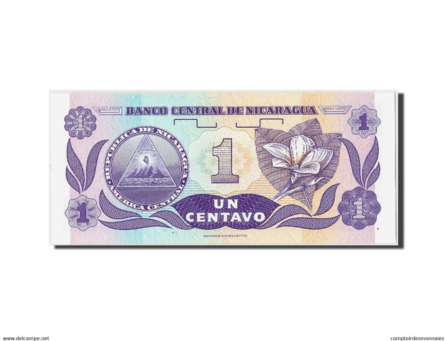 Billet, Nicaragua, 1 Centavo, Undated (1991), Undated, KM:167, NEUF - Nicaragua