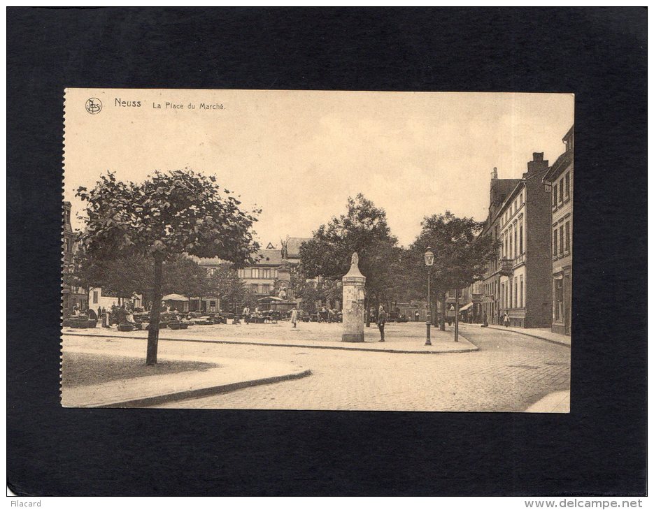 57103    Germania,   Neuss,  La  Place Du  Marche,       VGSB  1923 - Neuss