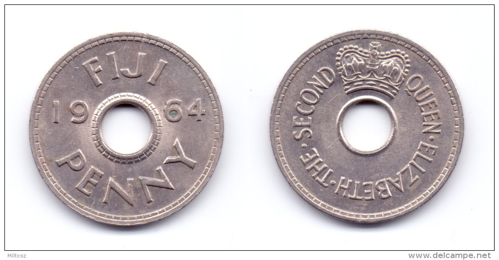 Fiji 1 Penny 1964 - Fiji