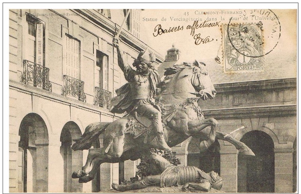 Clermont-Ferrand : Statue De Vercingétorix - Clermont Ferrand