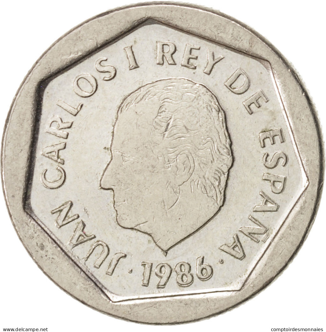 Monnaie, Espagne, Juan Carlos I, 200 Pesetas, 1986, TTB, Copper-nickel, KM:829 - 200 Peseta